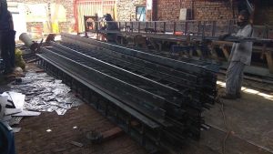 Copper bus bar earthing strip tape clamp in Pakistan