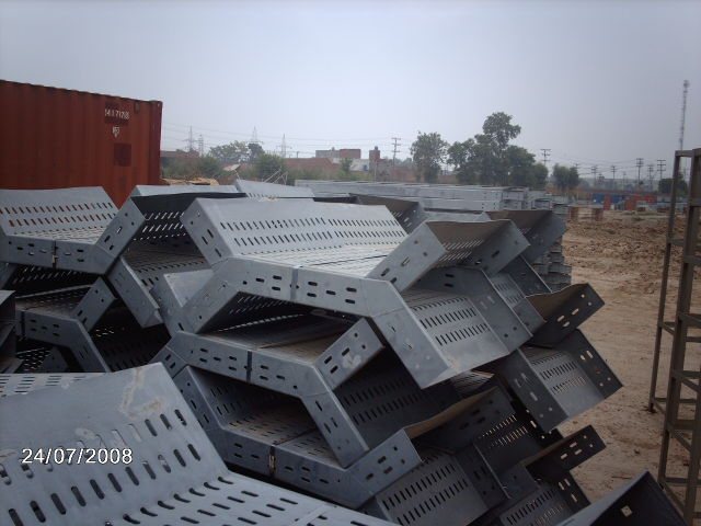 Cable Tray, Ladder Perforated, Mesh, Unistrut Channel, Hot Dip Galvanized Cable Ladder, Perforatted Cable Tray, Cable Tray Accessories,