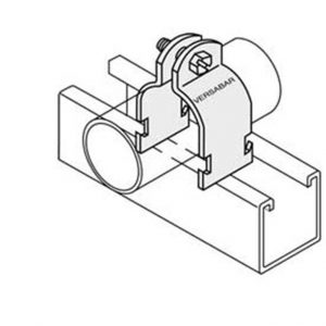 Unistrut Channel Conduit Pipe uni-strut Clamps