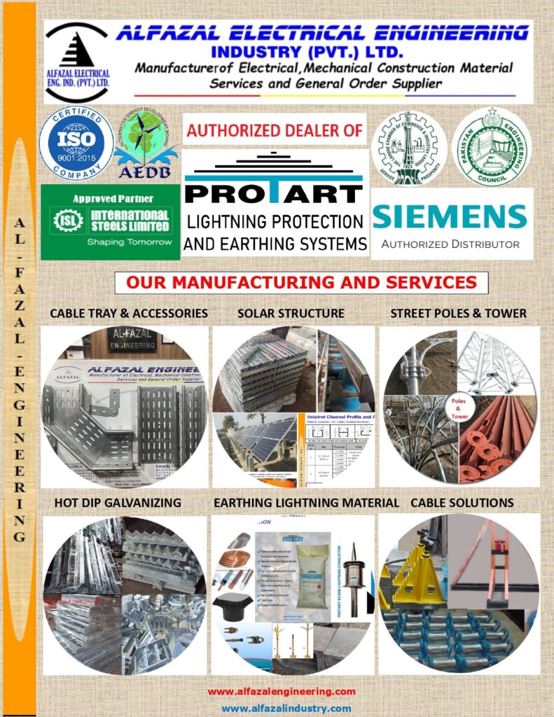 Al-Fazal Engineering (PVT) Main page