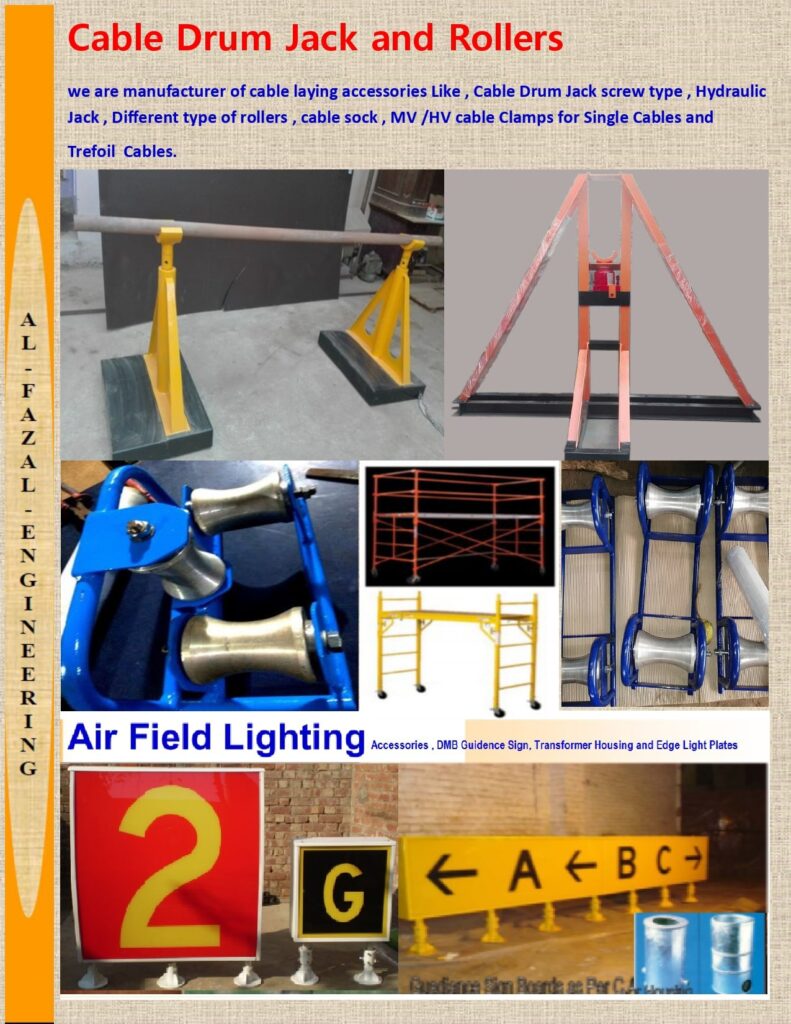 Al-Fazal Engineering (PVT) Cable Drum Jack Rollers