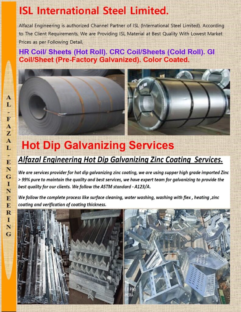 Al-Fazal Engineering (PVT) Hot Dip Services