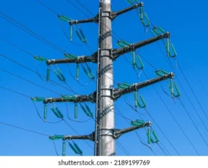 Steel Support Overhead Line
