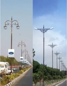 Fancy lighting Poles In Pakistan