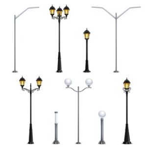 street lighting poles